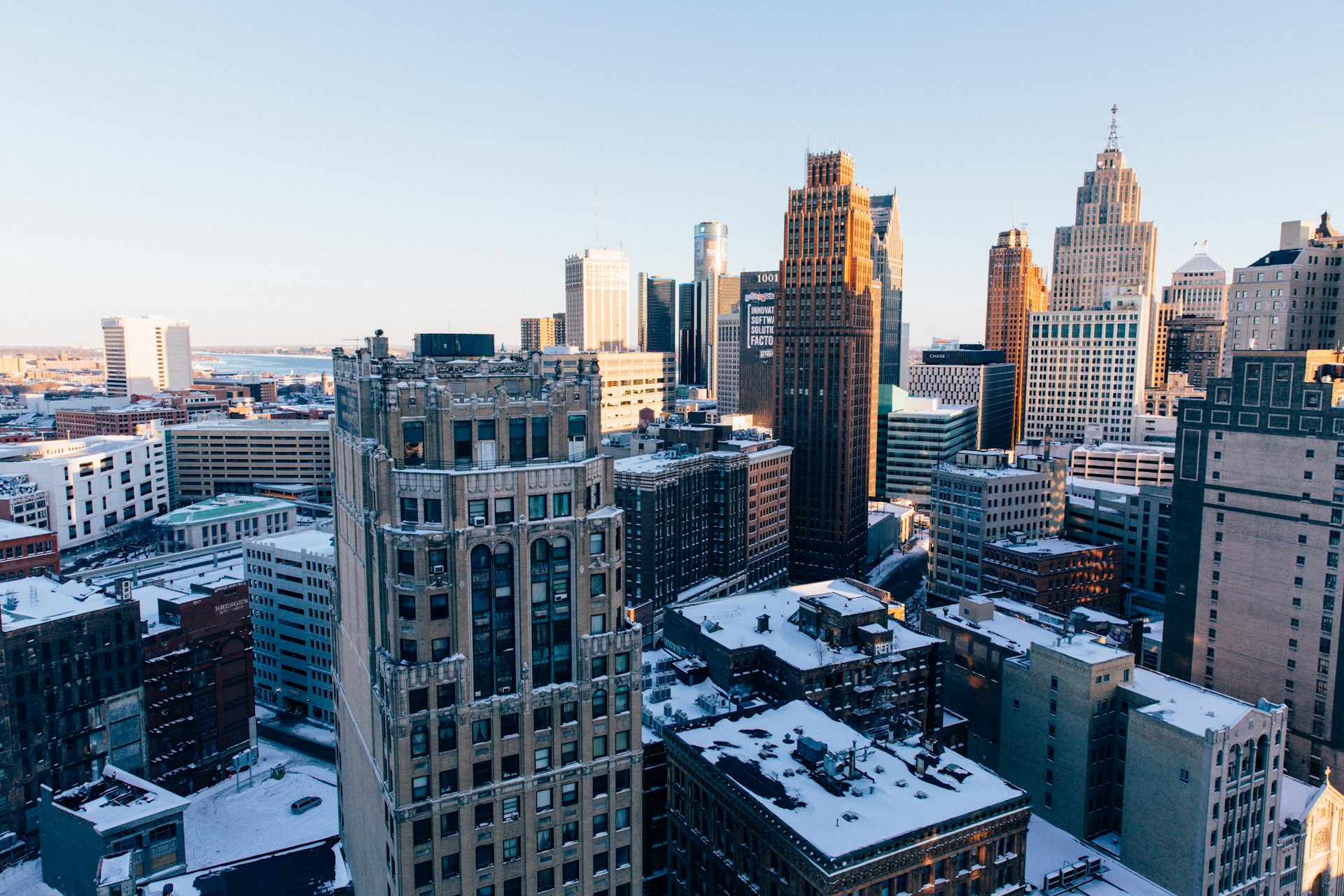 Downtown Detroit skyline